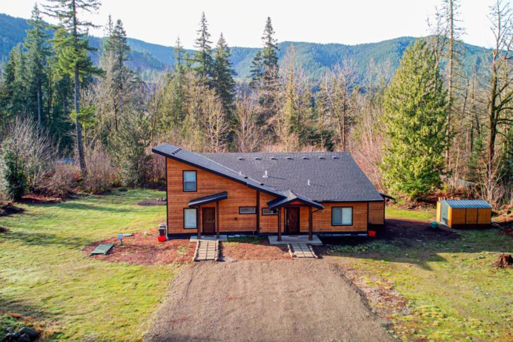 Newly Built Modern Chalet Duplex - 2 Mount Hood Village Eksteriør billede